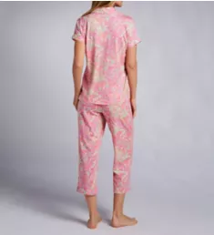 Classic Knit Capri Pant PJ Set