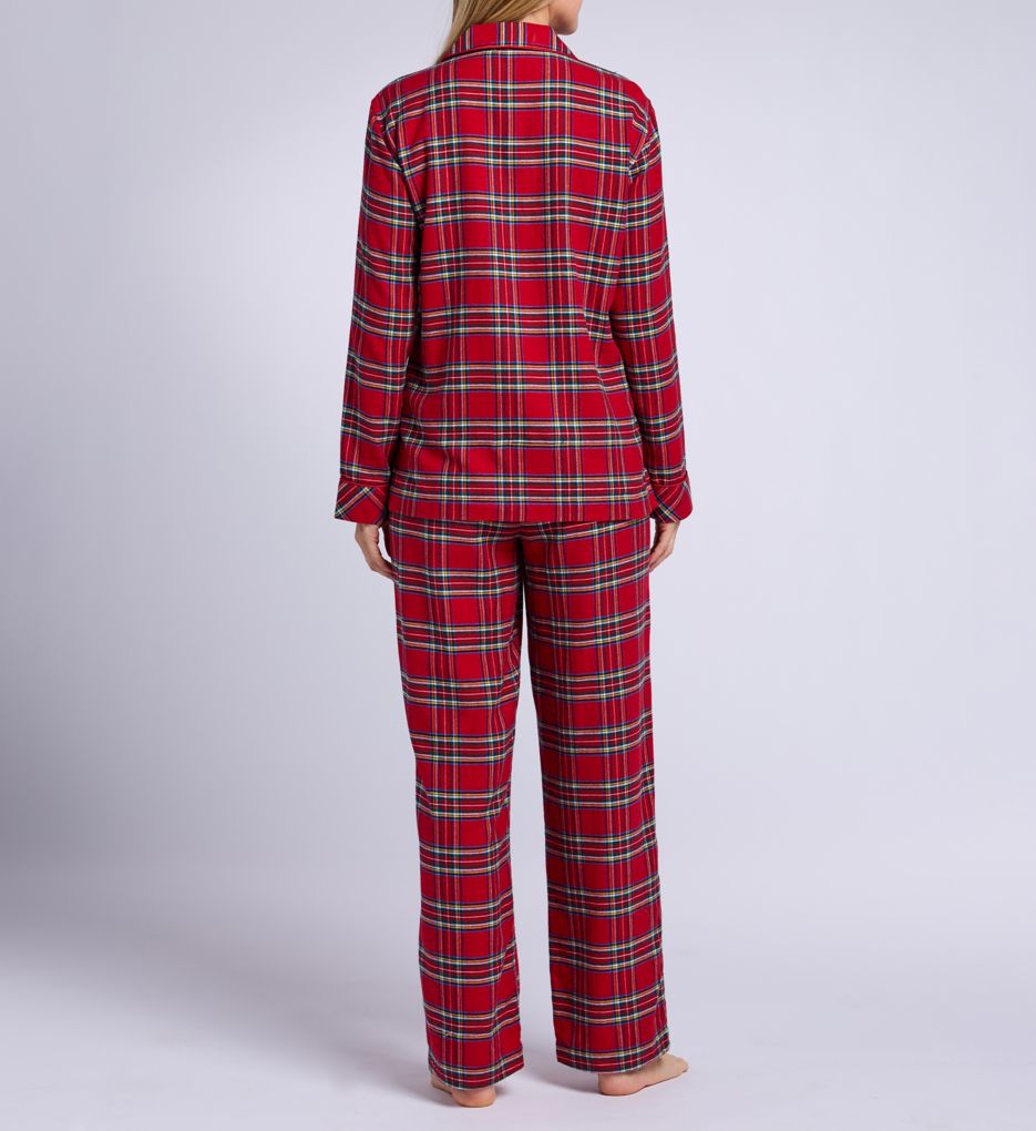 Lauren Ralph Lauren Plaid Brushed Twill Sleep Set LN92457 - Image 2