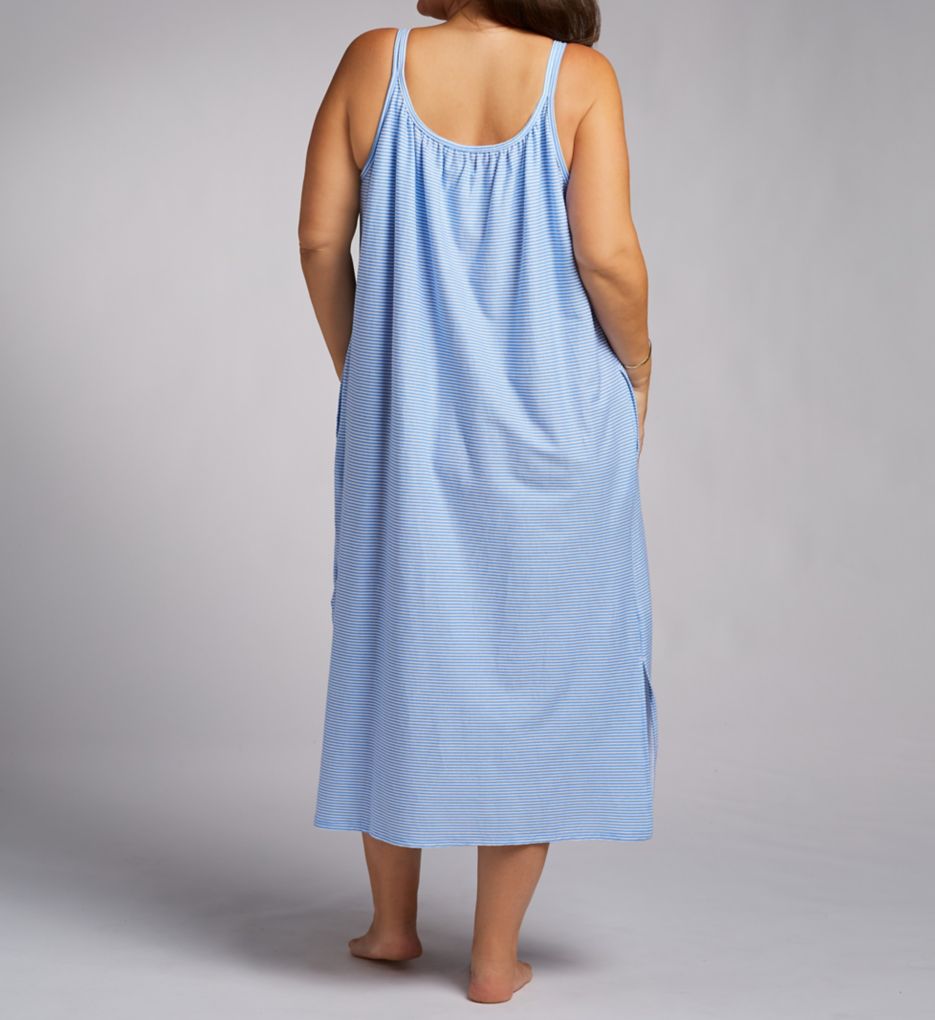 Lauren Ralph Lauren Plus Size 100% Cotton Jersey Ballet Gown N02313X - Image 2