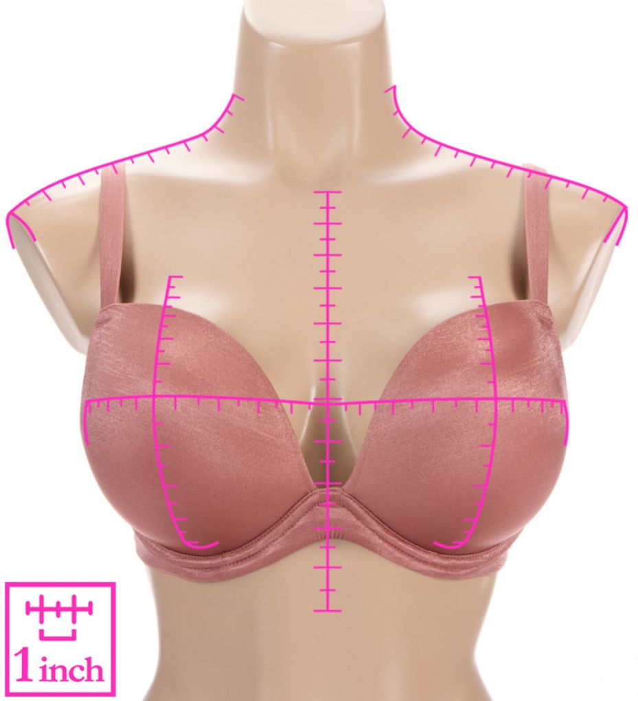 Le Mystere Shimmer Mesh Plunge Bra 09233 - Image 3