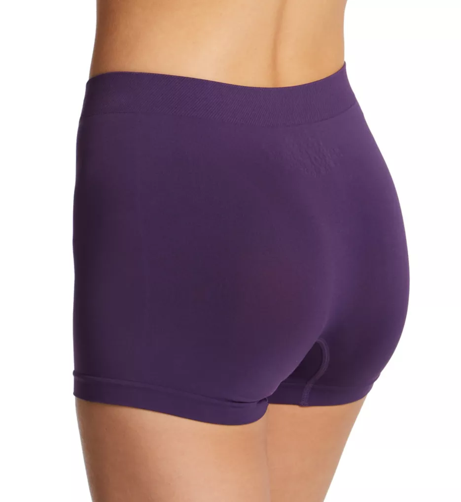 Seamless Comfort Boyshort Panty Dark Plum S