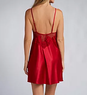 Lace Allure Chemise Cherry Red S