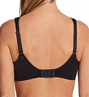 Safari Unlined Full Coverage Underwire Bra Black 32E