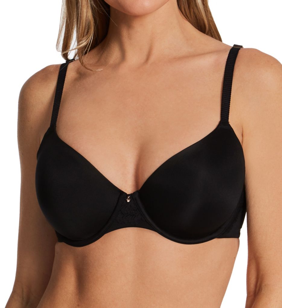 Le Mystere Womens Stretch-Lace Wireless Bra, Choose Sz/Color: 38D/Black 