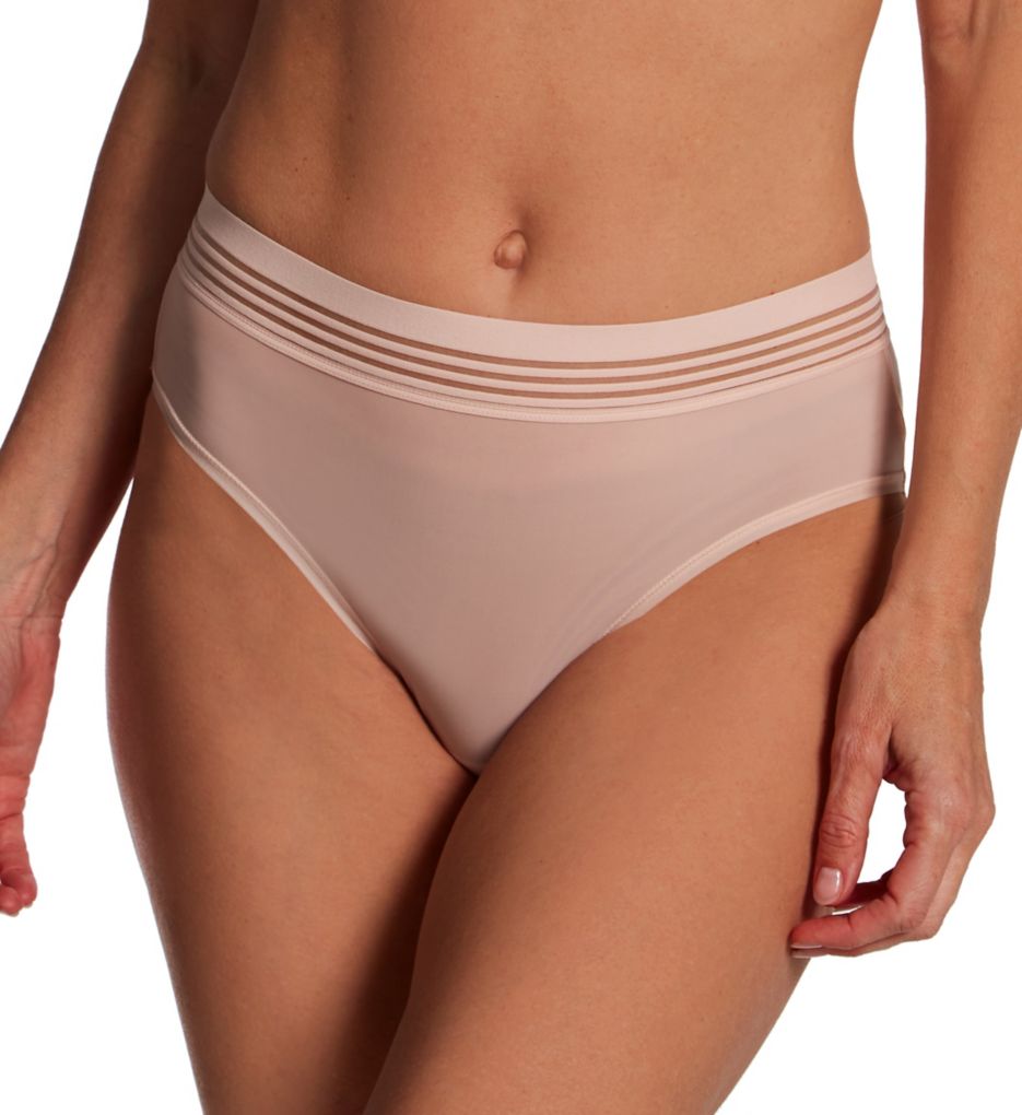 Le Mystere Women's Second Skin Hipster Panty in Beige | Size Medium | HerRoom.com