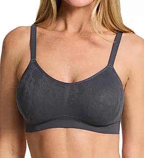 Lace Knit Seamless Wireless Bralette
