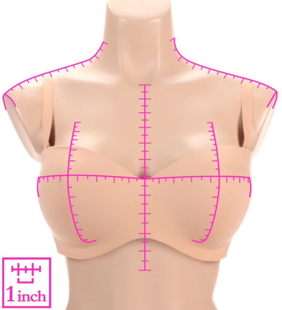 Le Mystere Smooth Shape Convertible Strapless Bra 3112 - Image 3