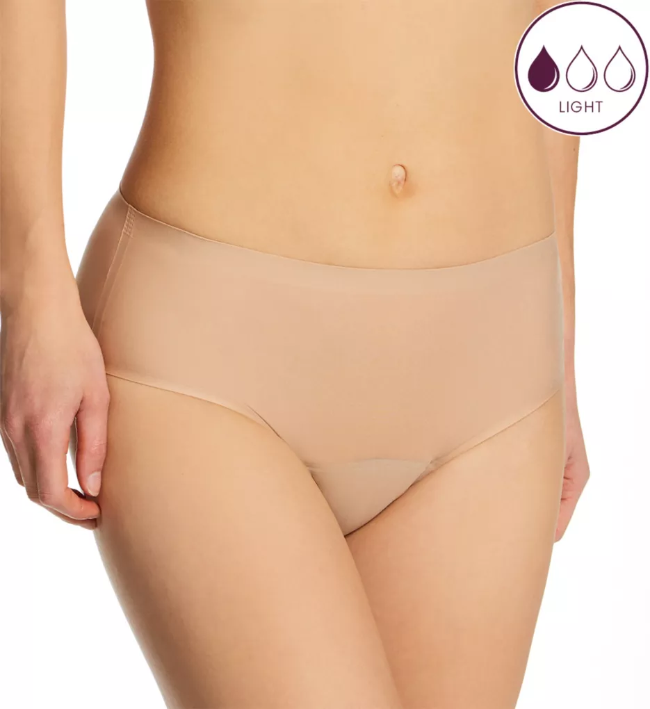 Smooth Shape Leak Resistant Hipster Panty Natural S