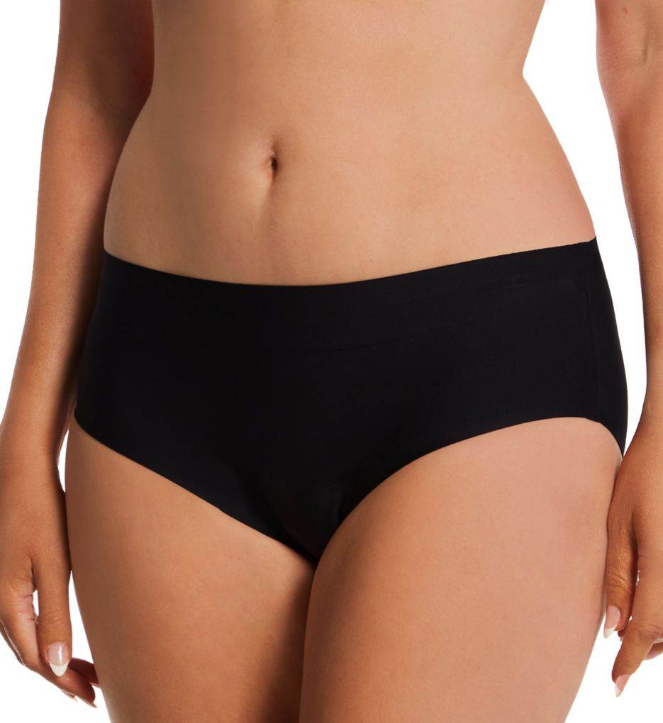 Le Mystere Smooth Shape Leak Resistant Hipster Panty Black L  - Image 1