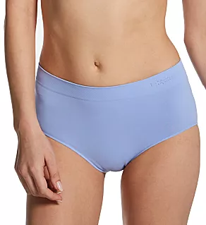 Seamless Comfort Brief Panty Blue Wave XL