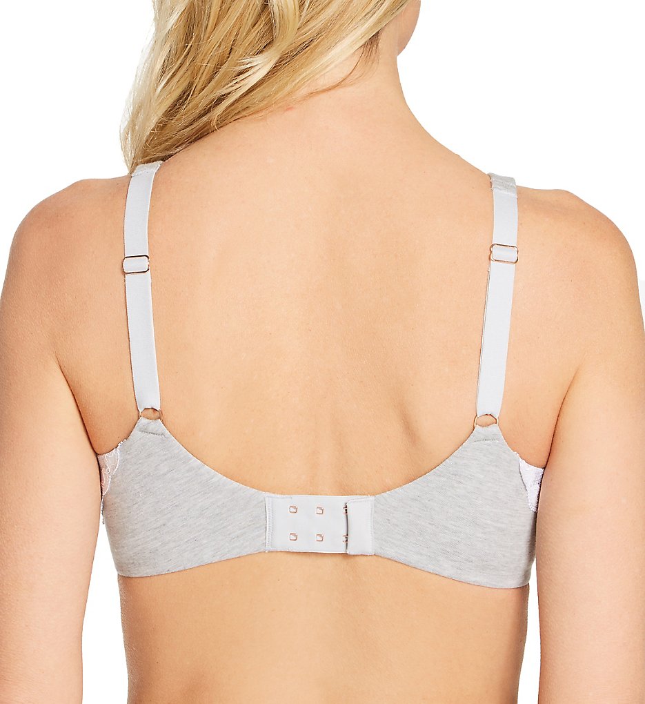 Cotton Touch Unlined Underwire Bra Heather Grey 32D by Le Mystere