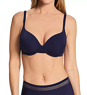 Second Skin Back Smoother T-Shirt Bra Evening Blue 32D