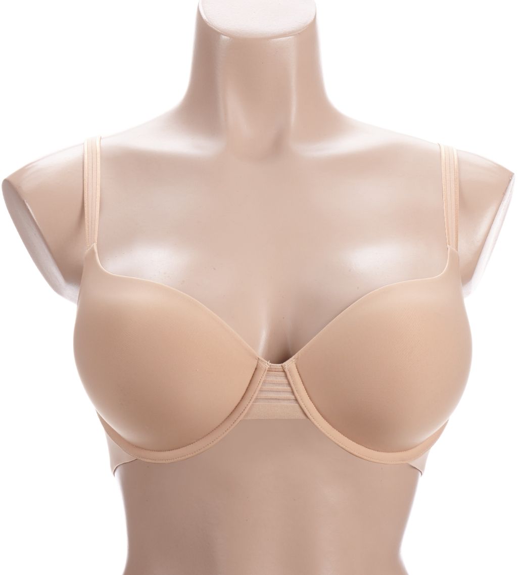 Le Mystere Second Skin Back Smoother T-Shirt Bra Natural 38D  - Image 1