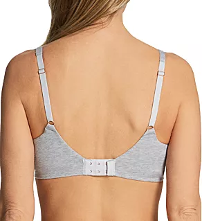 Cotton Touch Unlined Demi Bra Heather Grey 32G