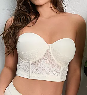 Lace Allure Underwire Bustier Papyrus 32E