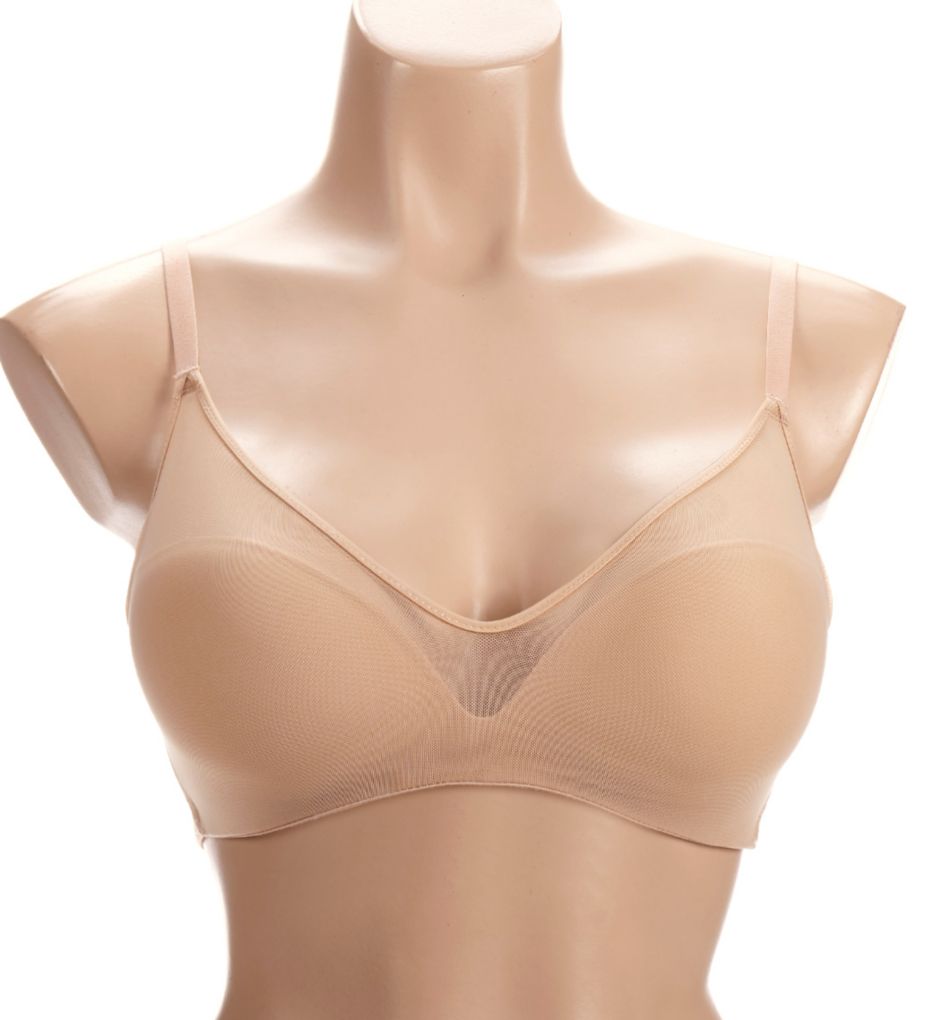 Le Mystere Sheer Illusion Wireless Bra Natural 36E  - Image 1