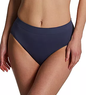 Seamless Comfort Hi Cut Panty Azure S