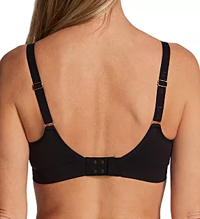 Seamless Comfort Unlined Underwire Bra Black 32E