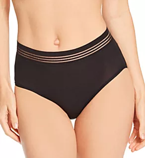 Second Skin Brief Panty Black S