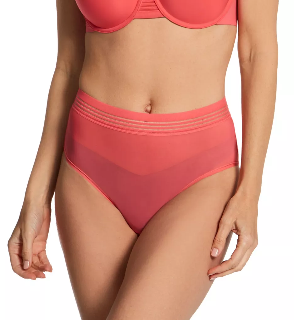 Second Skin Brief Panty Sweet Coral L