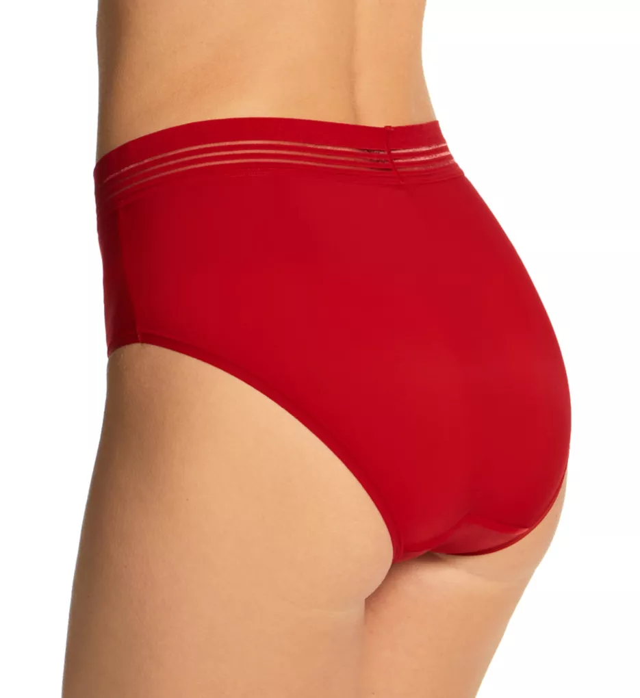 Second Skin Brief Panty Lipstick Red S