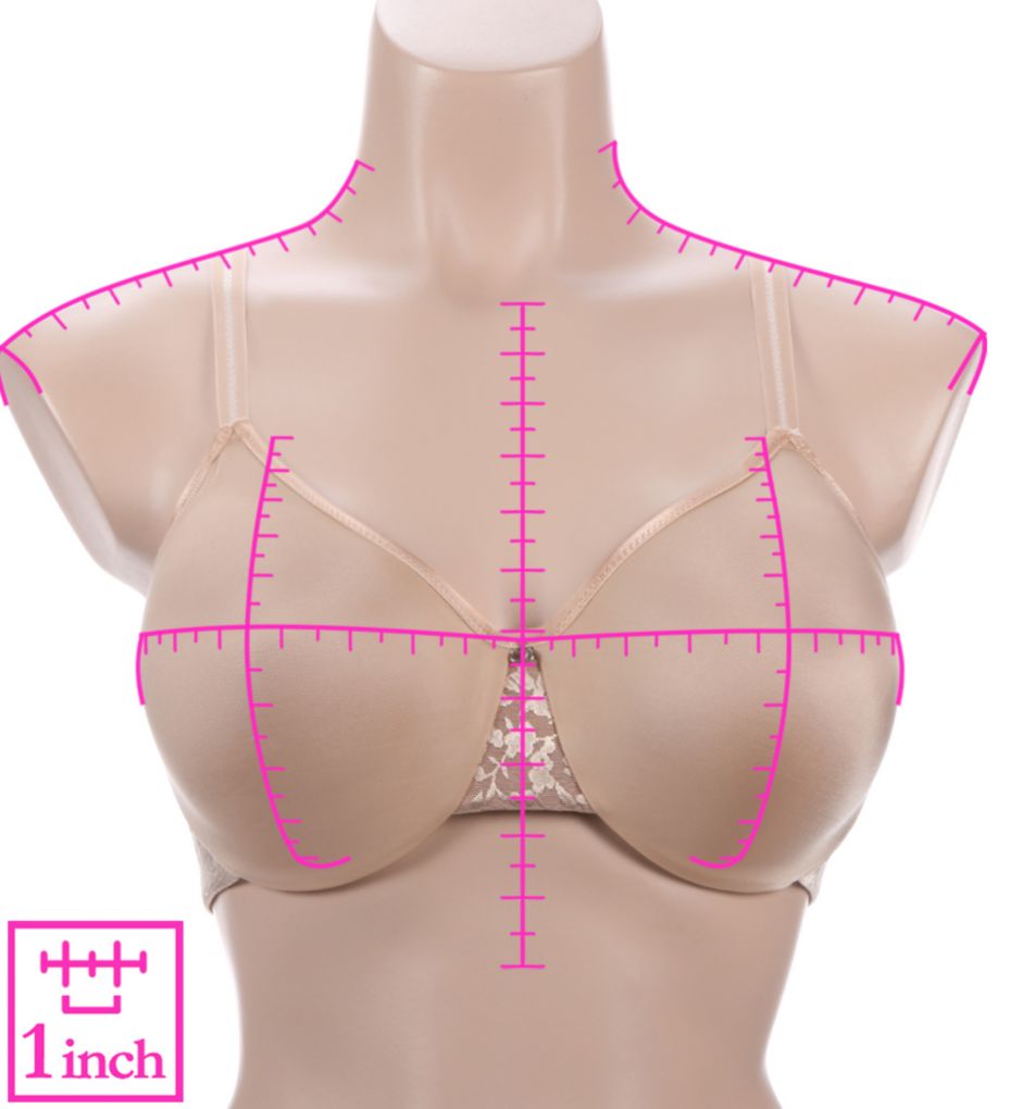 Le Mystere Smooth Profile Smoothing Minimizer Underwire Bra 7525 - Image 3