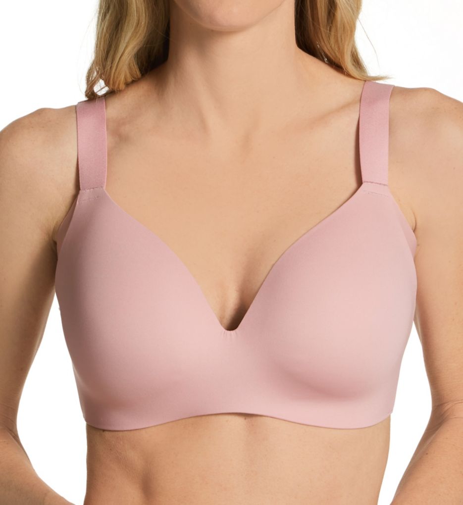Le Mystere (2483117) -- Le Mystere 7719 Smooth Shape 360 Smoother Wireless Bra (Adobe Rose 36G)