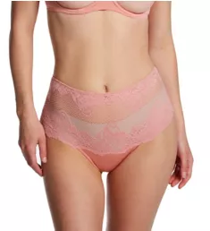 Lace Allure High Waist Thong Panty