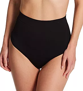 Seamless Comfort High Waist Thong Black M
