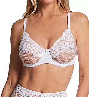 Lace Allure Unlined Bra Coconut 32F