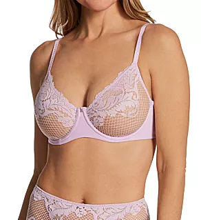 Lace Allure Unlined Bra Orchid 34C