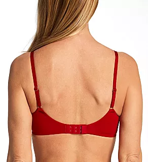 Lace Allure Unlined Bra Lipstick Red 34F