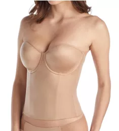 Soiree Longline Bustier Convertible Bra Natural 32C