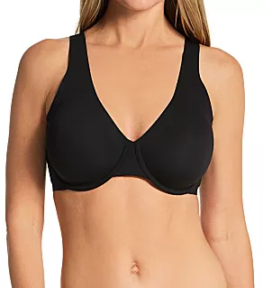 Smooth Shape Unlined Underwire Bra Black 32G