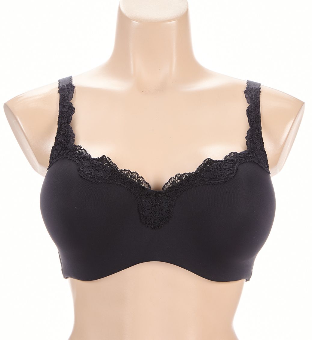 Le Mystere Dream Tisha Lace Full-Busted Bra Black 32F  - Image 1