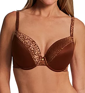 Safari Plunge T-Shirt Bra Bronzite 32F