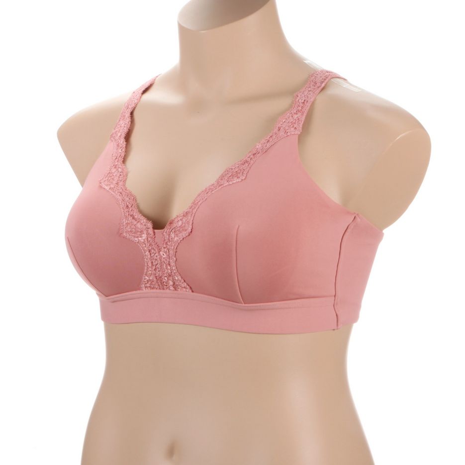 Lucille Wirefree Lace Trim Comfort Bralette