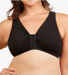 Meryl Front Close Sleep & Leisure Bra Black 54CDE