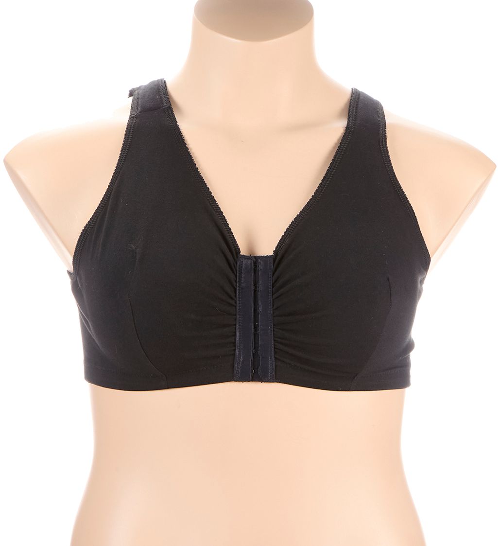 Meryl Front Close Sleep & Leisure Bra Black 36C/D/E