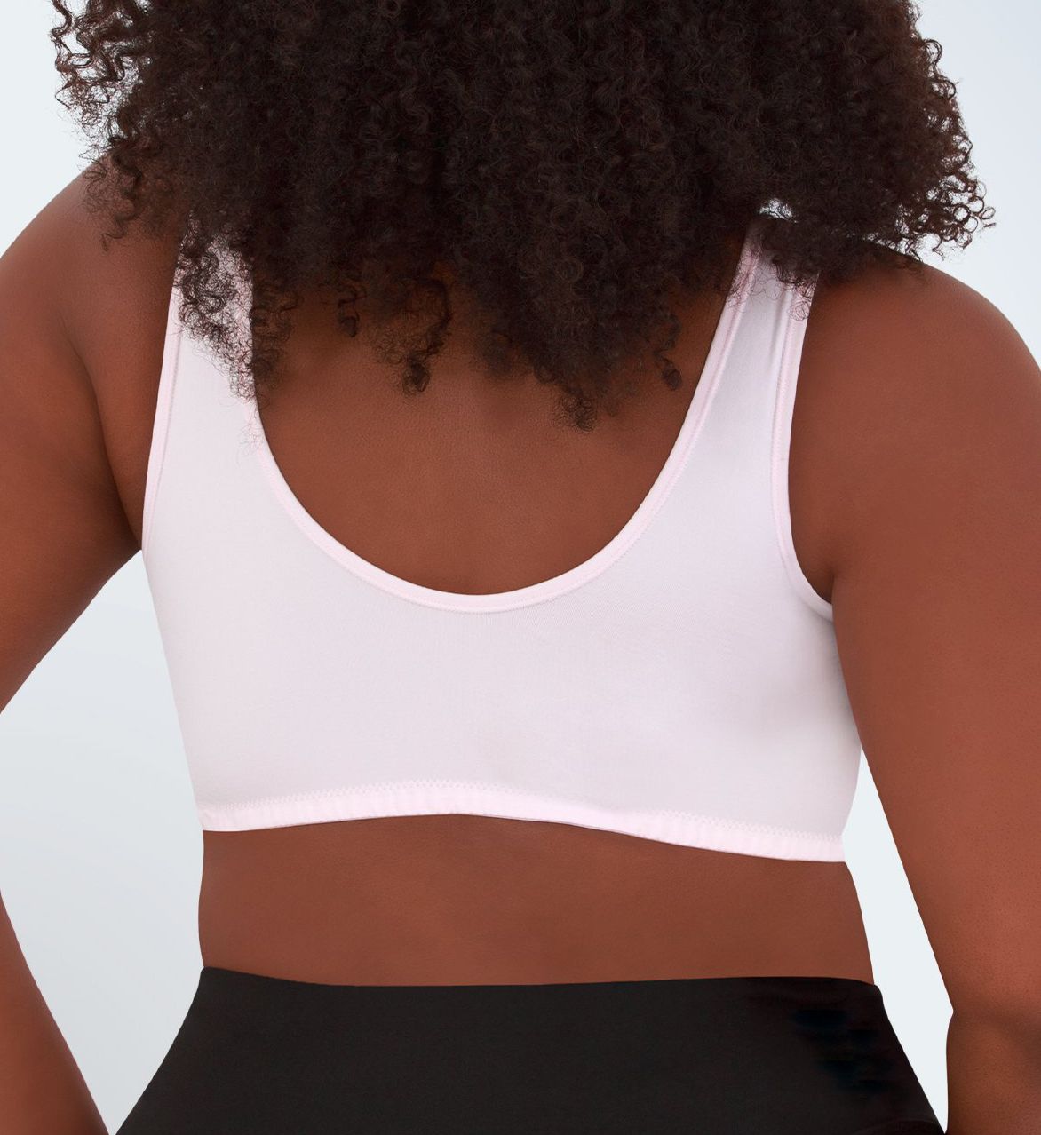 Leading Lady Laurel Seamless Front Closure Bra - 2 Pack Black/Crystal Pink XL  - Image 2