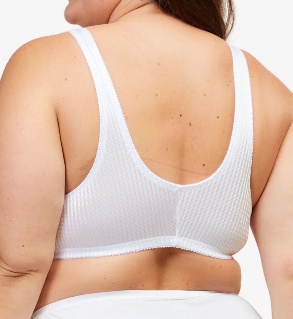 Leading Lady Marlene Front-Close Sleep and Leisure Bra White 40 B/C/D  - Image 2