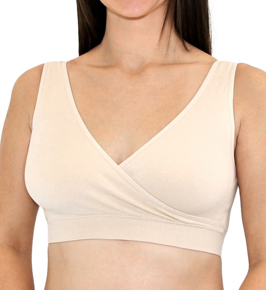 Leading Lady Meryl Wire Free Cotton Front Closure Leisure Bra