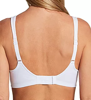 Brigitte Lightly Padded Contour Underwire Bra White 38B