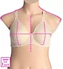 Leading Lady Brigitte Lightly Padded Contour Underwire Bra Nude 40A  - Image 3