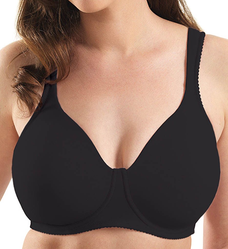 Leading Lady The Carole - Cool Fit Underwire Nursing Bra in Black, Size: 34C