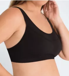 Simone Wirefree Sports Bra Black 2X