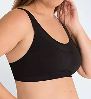 Simone Wirefree Sports Bra Black 2X