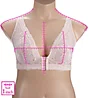 Leading Lady Nora Lace Wirefree Front Closure Bralette 5071 - Image 3