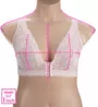 Leading Lady Nora Lace Wirefree Front Closure Bralette 5071 - Image 3