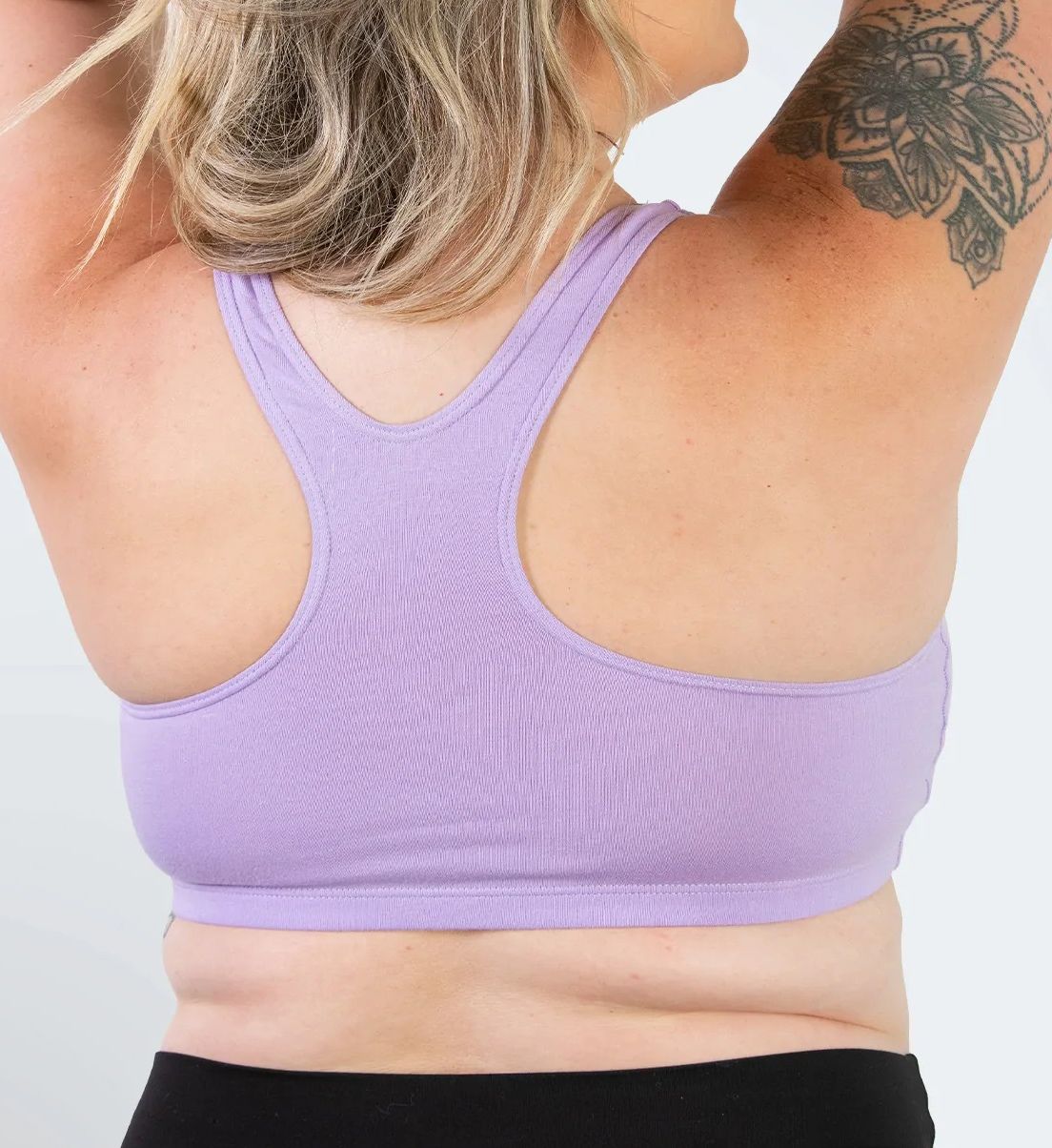Leading Lady Serena Sports Bra Lavender 52DD/F/G  - Image 2